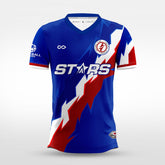 Cikers Sports blue / S Sharp Blade - Custom Soccer Jersey for Men Sublimation - WS201GYVG3