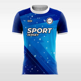 Cikers Sports Blue / S Starry Sky - Custom Soccer Jersey for Men Sublimation FT060304S