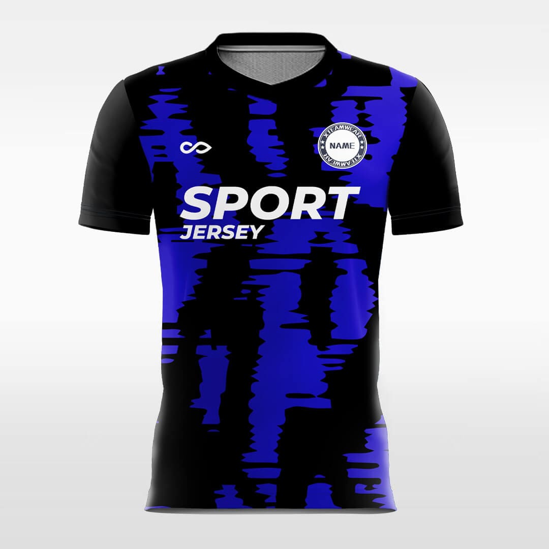 Cikers Sports Blue / S Stream - Custom Soccer Jersey for Men Sublimation
