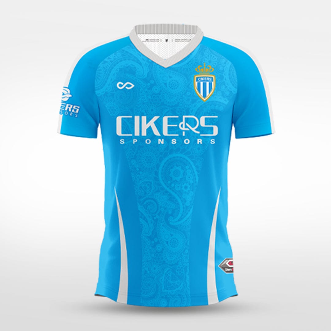 Cikers Sports blue / S Tree of Life - Custom Soccer Jersey for Men Sublimation - WS201GYUP3