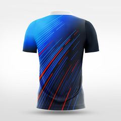 Cikers Sports Blue Wind-Custom Sublimated Badminton Jersey - Professional Breathable Teamwear
