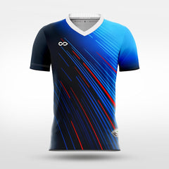 Cikers Sports Blue Wind-Custom Sublimated Badminton Jersey - Professional Breathable Teamwear