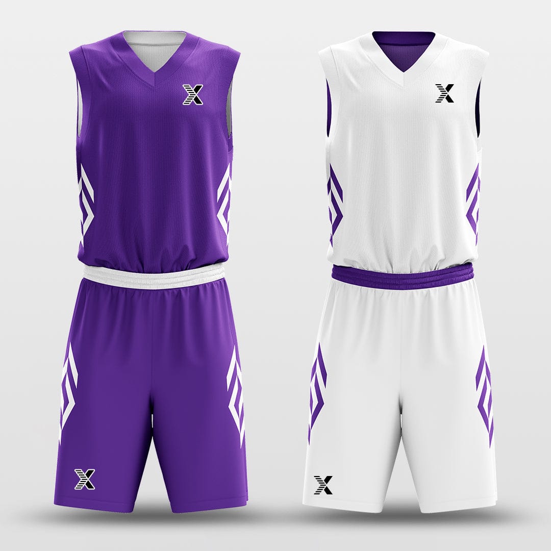 Cikers Sports Brand - Customized Reversible Sublimated Basketball Set