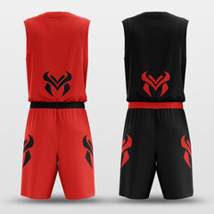 Cikers Sports Bull - Customized Reversible Sublimated Basketball Set