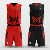 Cikers Sports Bull - Customized Reversible Sublimated Basketball Set