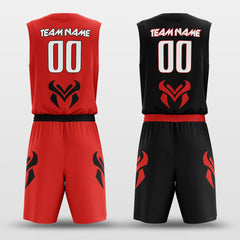 Cikers Sports Bull - Customized Reversible Sublimated Basketball Set