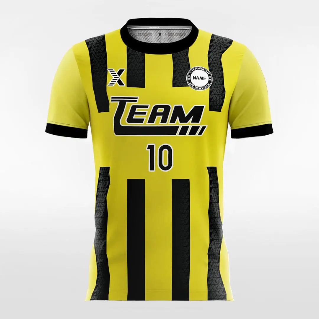 Cikers Sports Bumblebee - Customized Men's Sublimated Soccer Jersey