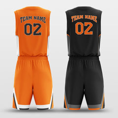 Cikers Sports Burning - Customized Reversible Sublimated Basketball Set