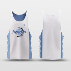 Cikers Sports Carolina Blue - Customized Reversible Quick Dry Basketball Jersey