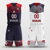 Cikers Sports Classic 80 - Customized Reversible Sublimated Basketball Set
