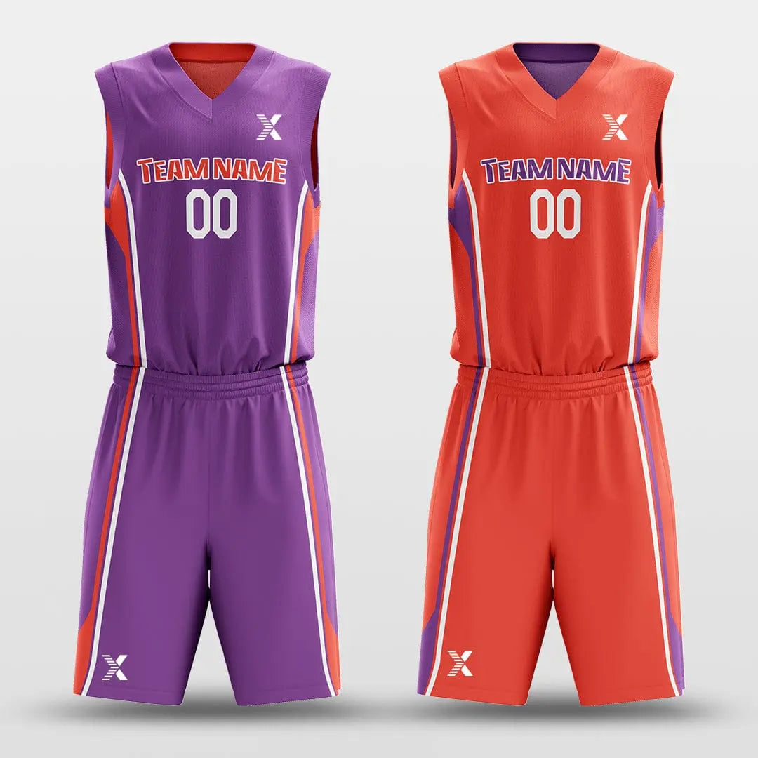 Cikers Sports CLASSIC22 - Customized Reversible Sublimated Basketball Set