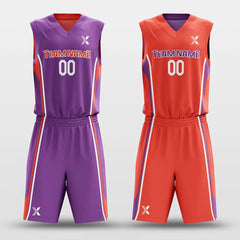 Cikers Sports CLASSIC22 - Customized Reversible Sublimated Basketball Set