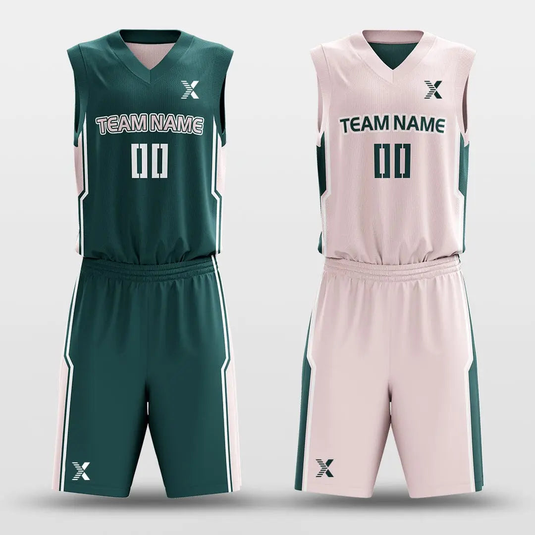 Cikers Sports CLASSIC23 - Customized Reversible Sublimated Basketball Set