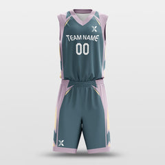 Cikers Sports CLASSIC34- Customized Kid's Sublimated Basketball Set