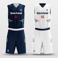 Cikers Sports Classic53 - Customized Reversible Sublimated Basketball Set