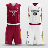 Cikers Sports Classic55 - Customized Reversible Sublimated Basketball Set