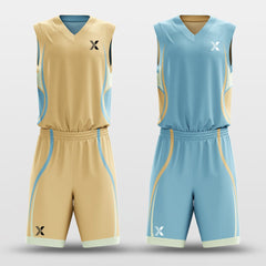 Cikers Sports Coastline - Customized Reversible Sublimated Basketball Set