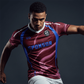 Cikers Sports Colorful Frontline - Custom Soccer Jersey for Men Sublimation - WS201GCHCFX3