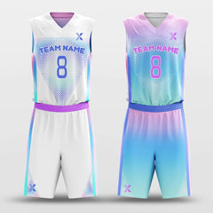 Cikers Sports Cotton Candy - Customized Reversible Sublimated Basketball Set
