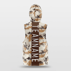 Cikers Sports Desert - Customized Basketball Sleeveless Hoodies
