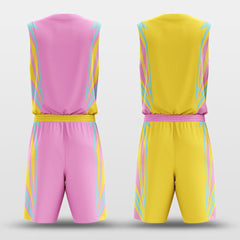 Cikers Sports Donut - Customized Reversible Sublimated Basketball Set