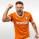 Cikers Sports Dynamic horizontal stripes - Custom Soccer Jersey for Men Sublimation