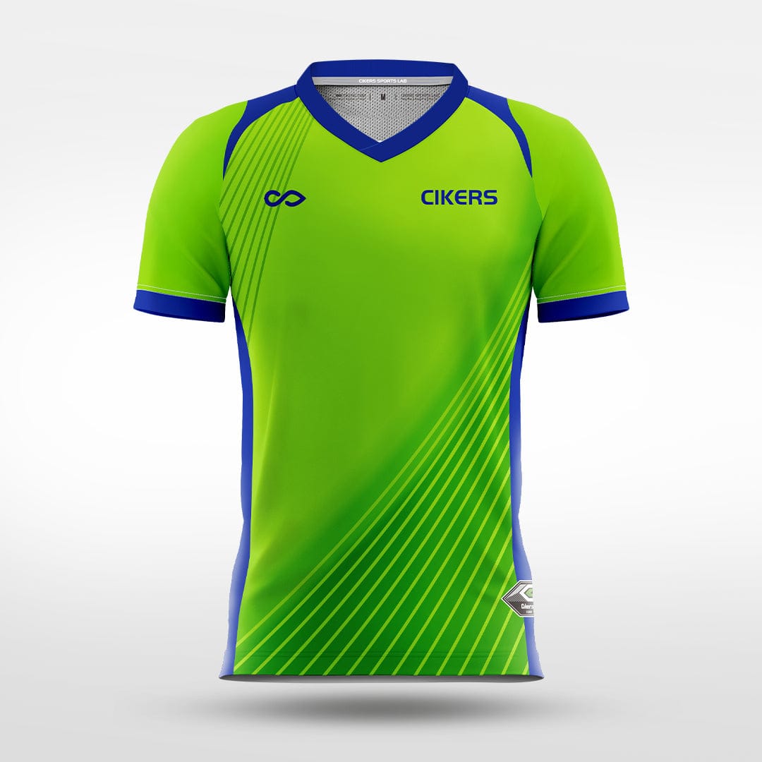 Cikers Sports Emerald Shadow-Custom Sublimated Badminton Jersey - Professional Breathable Teamwear