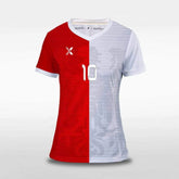 Cikers Sports Face Off - Customized Women's Sublimated Soccer Jersey