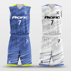 Cikers Sports Floating Cloud - Customized Reversible Sublimated Basketball Set