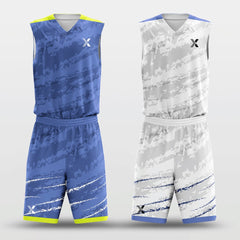 Cikers Sports Floating Cloud - Customized Reversible Sublimated Basketball Set