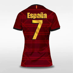 Cikers Sports Fortified Parallel - Customized Women's Sublimated Soccer Jerseys