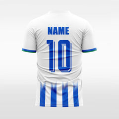 Cikers Sports Four vertical stripes - Custom Soccer Jersey for Men Sublimation