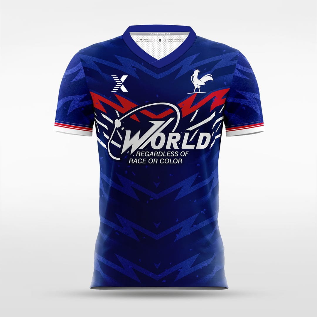 Cikers Sports France - Customized Men's Sublimated Soccer Jersey
