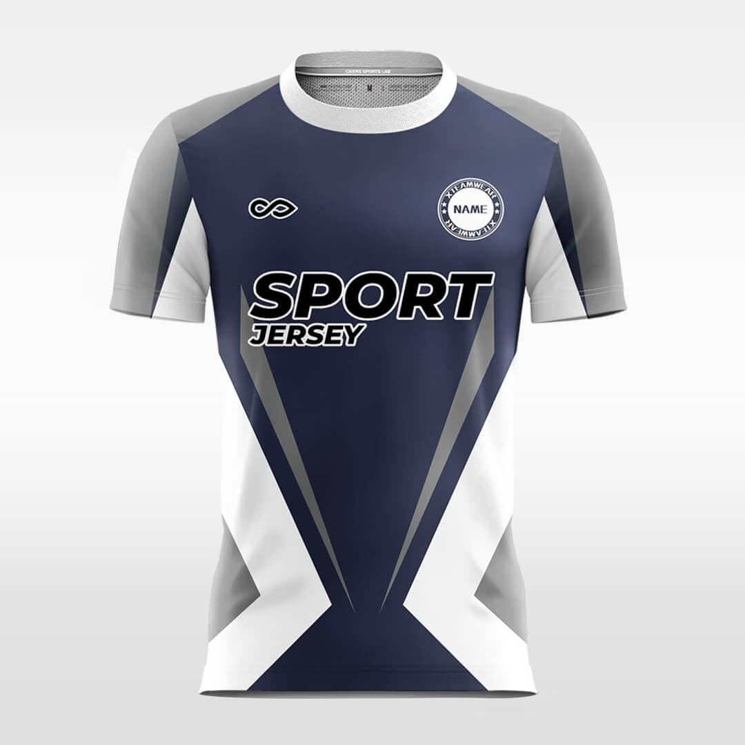 Cikers Sports Gray / S Sailor - Custom Soccer Jersey for Men Sublimation FT060317S