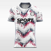 Cikers Sports Gray / S Warriors - Custom Soccer Jersey for Men Sublimation FT060106S