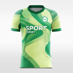 Cikers Sports Green / S Country Lane - Custom Soccer Jersey for Men Sublimation FT060222S