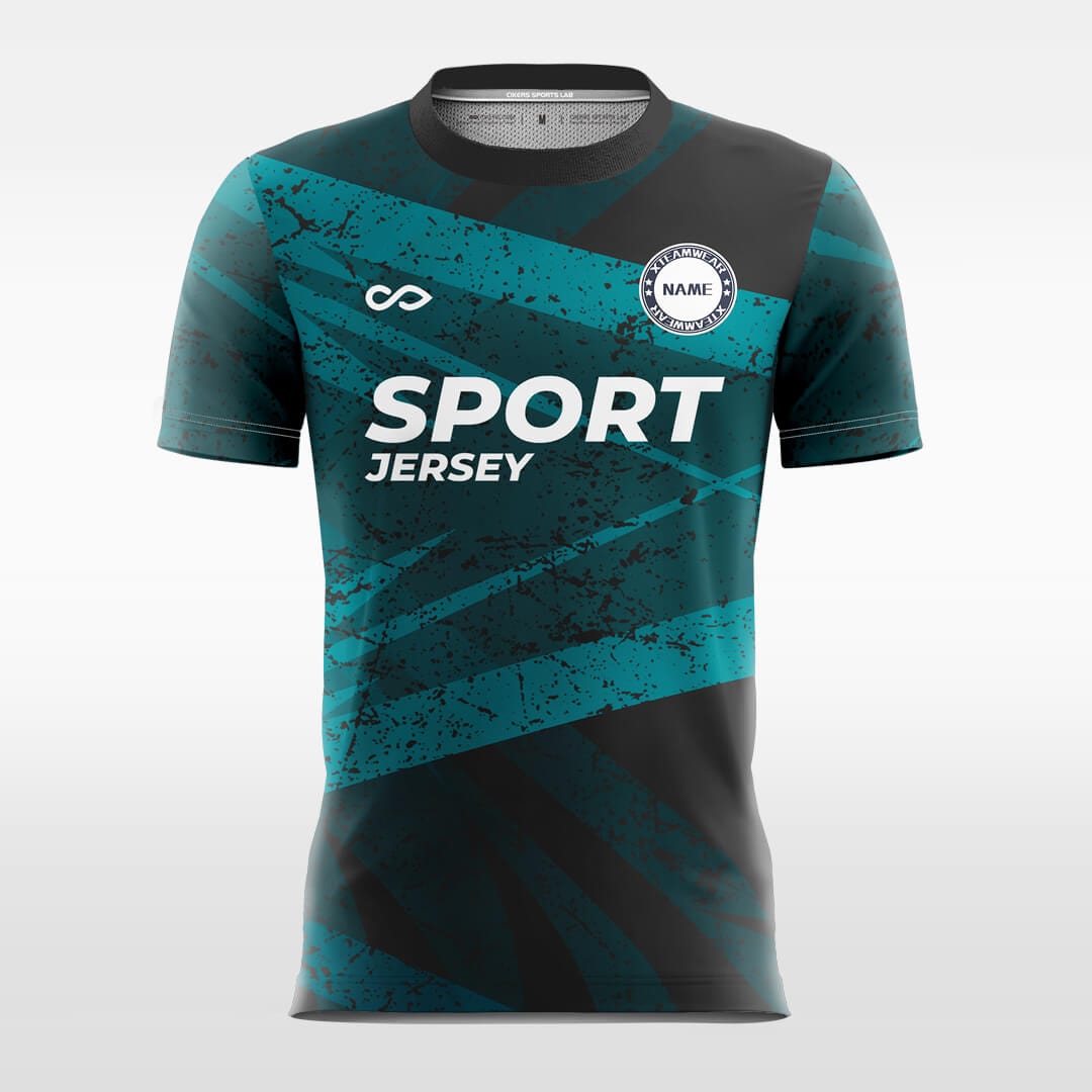 Cikers Sports Green / S Simulacrum - Custom Soccer Jersey for Men Sublimation FT060139S