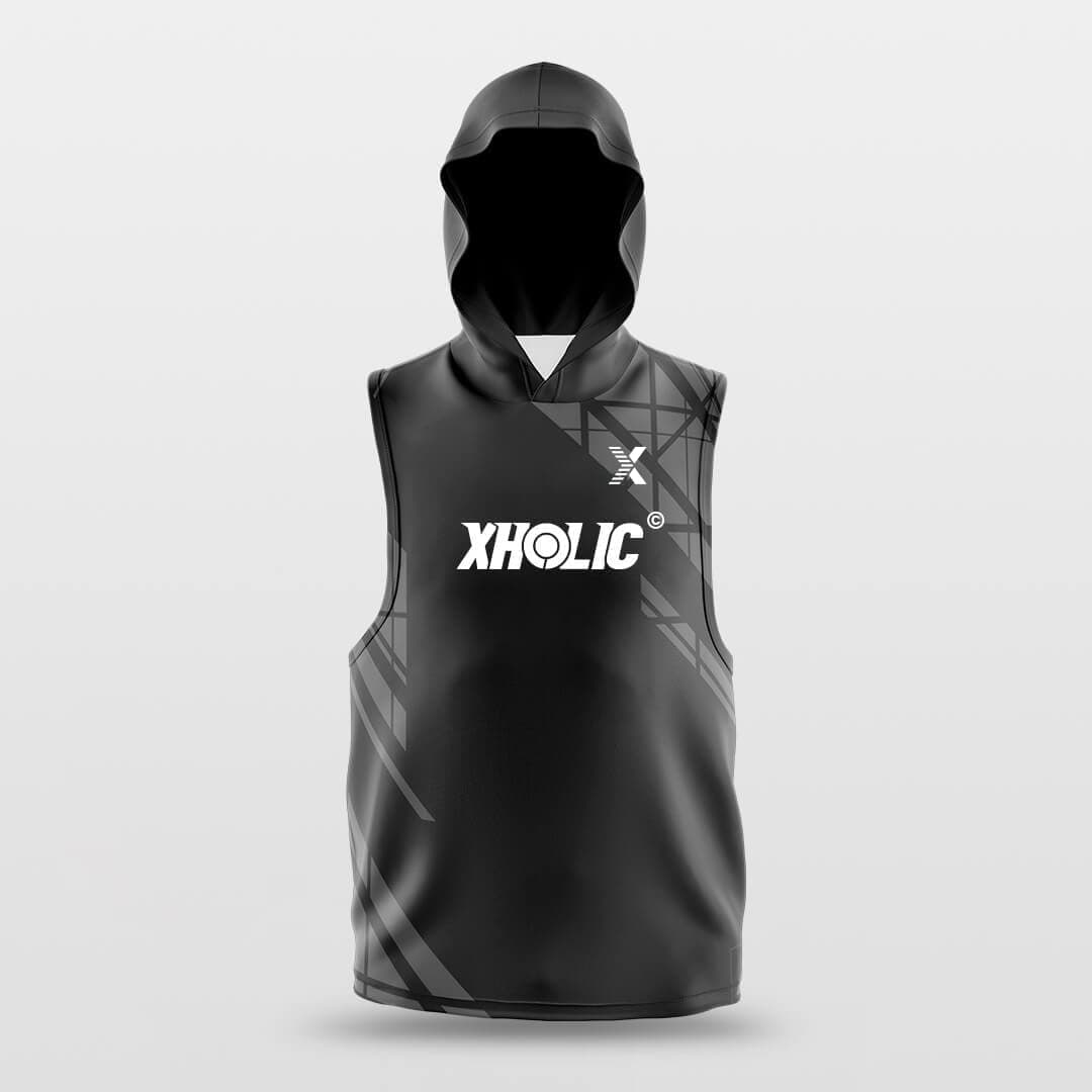 Cikers Sports Green Tech - Customized Basketball Sleeveless Hoodies