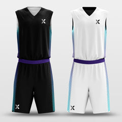 Cikers Sports Grid - Customized Reversible Sublimated Basketball Set