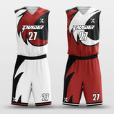 Cikers Sports Howl - Customized Reversible Sublimated Basketball Set