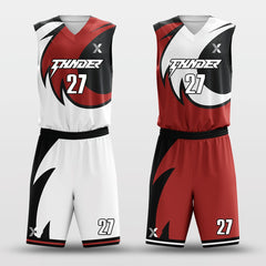 Cikers Sports Howl - Customized Reversible Sublimated Basketball Set
