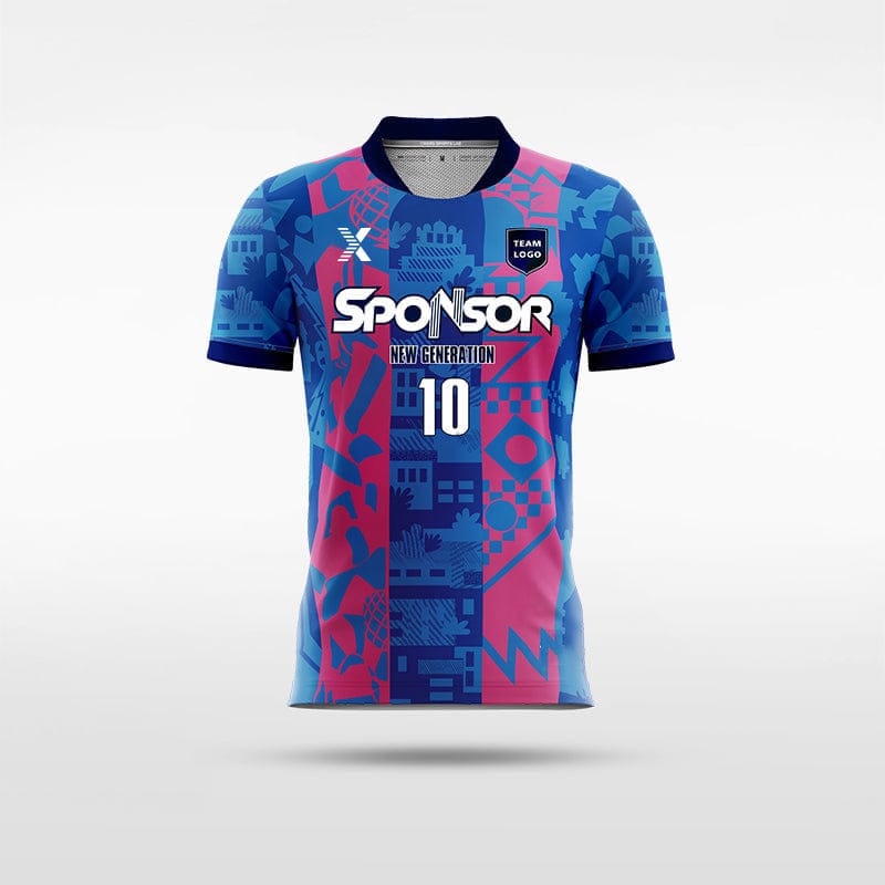 Cikers Sports Iberian - Customized Kid's Sublimated Soccer Jersey