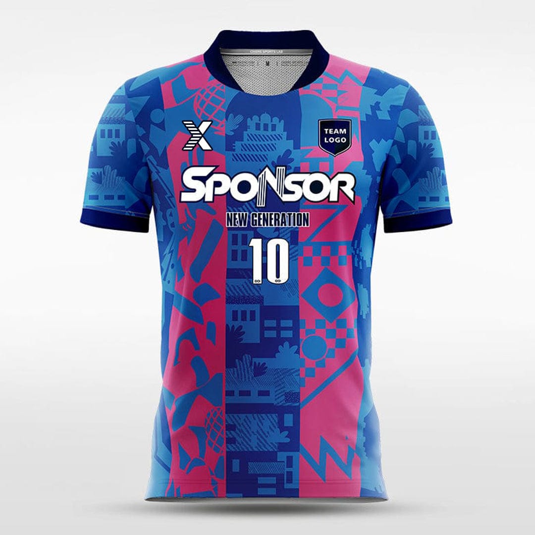 Cikers Sports Iberian - Customized Men's Sublimated Soccer Jersey