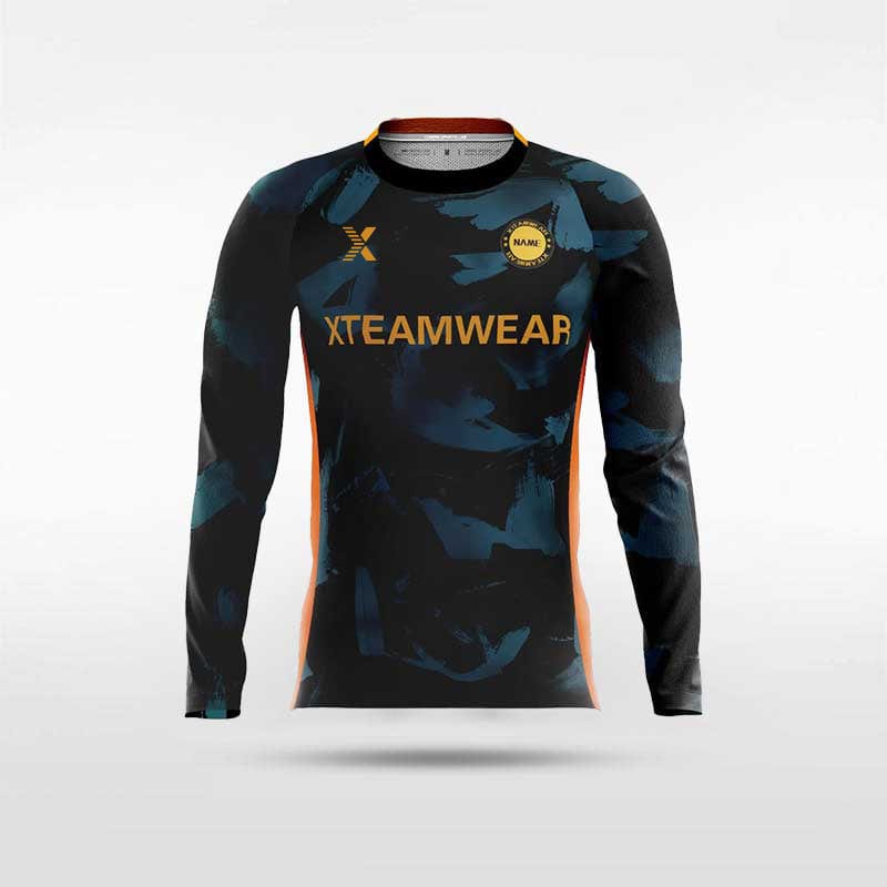 Cikers Sports Ink - Customized Kids Sublimated Long Sleeve Soccer Jersey
