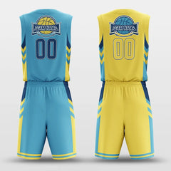 Cikers Sports Interstellar - Customized Reversible Sublimated Basketball Set