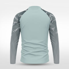 Cikers Sports Jackets Beautiful landscapes - Customized Men's 1/4 Zip Jacket