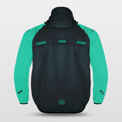 Cikers Sports Jackets Black / S Green Tech - Customized Hooded Waterproof Sports Jacket
