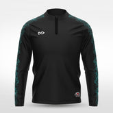 Cikers Sports Jackets black / S Night Shadow - Customized Men's 1/4 Zip Jacket