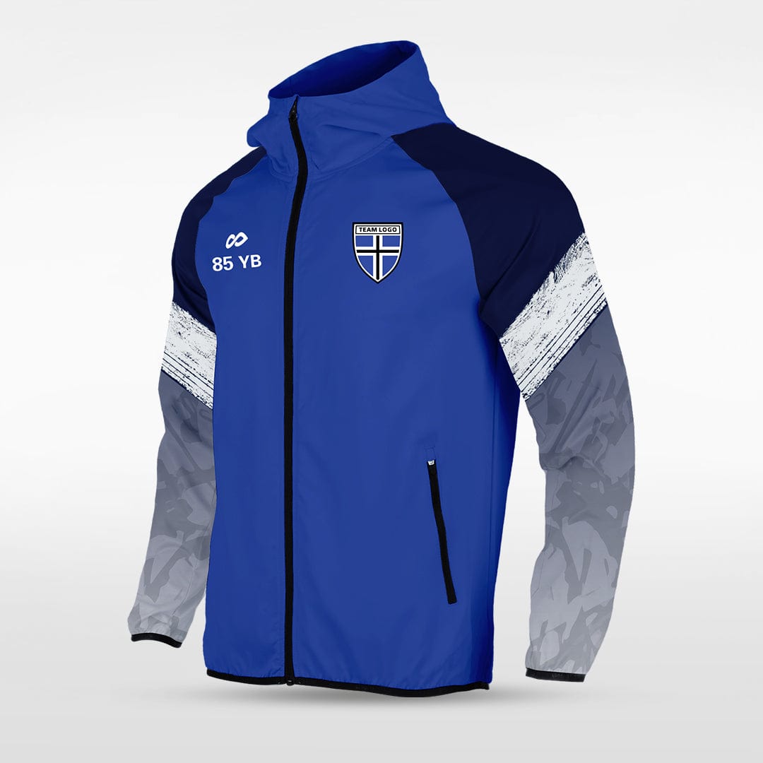 Cikers Sports Jackets Blue / S Embrace Splash - Customized Kid's Sublimated Full-Zip Windbreak