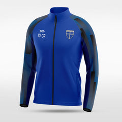 Cikers Sports Jackets blue / S Urban Forest - Customized Men's Sublimated Full-Zip Jacket - AS413XFB3